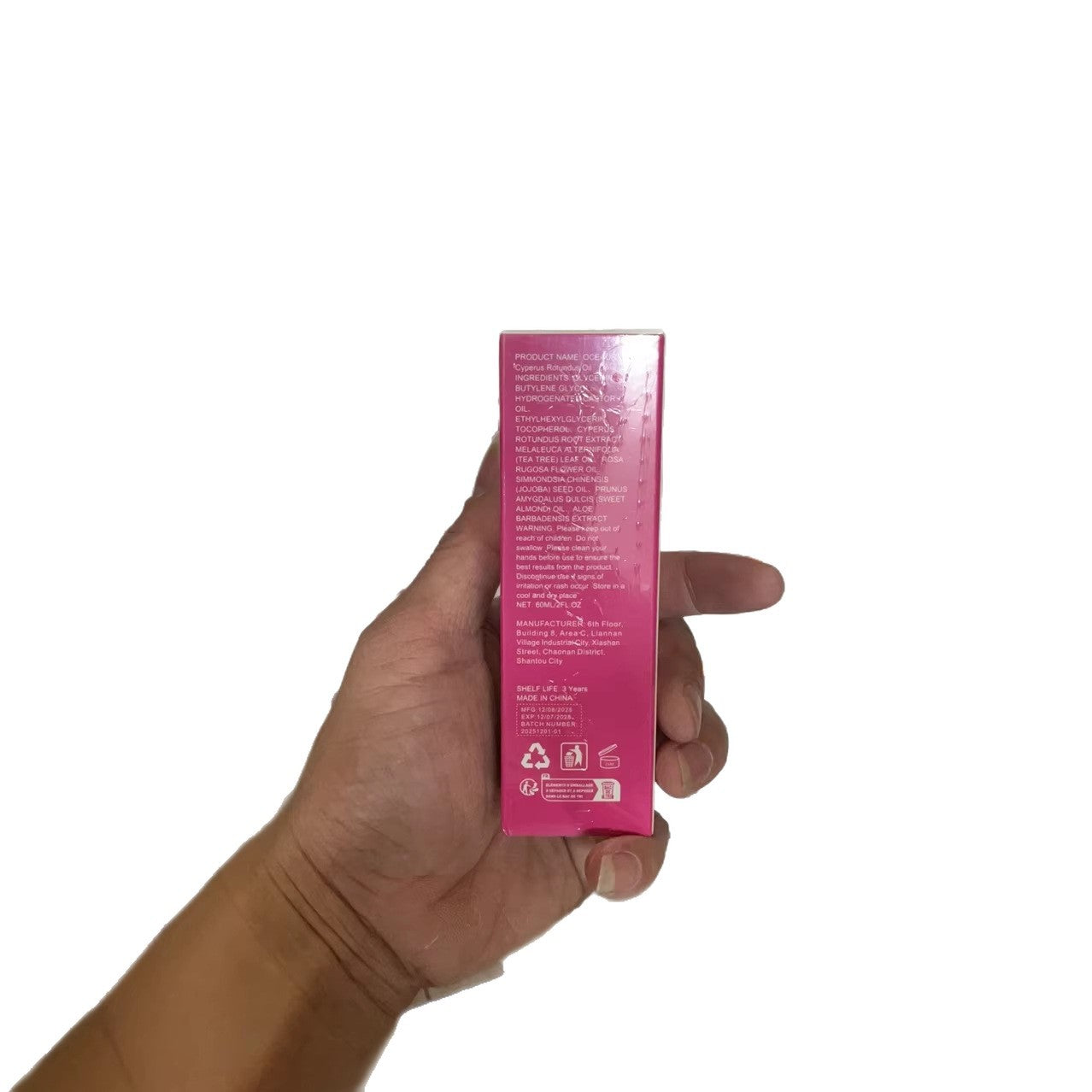 Hair Removal Moisturizing Oil with Floral Scent