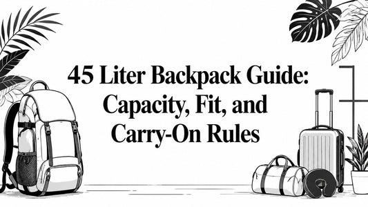 45 Liter Backpack Guide: Capacity, Fit, and Carry-On Rules