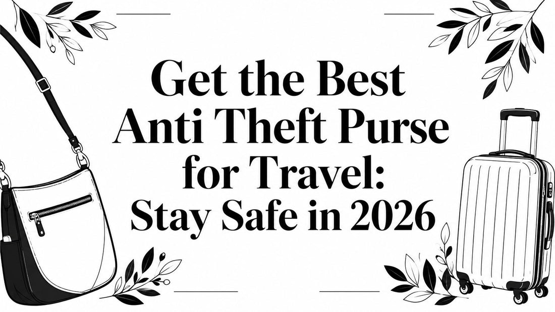Get the Best Anti Theft Purse for Travel: Stay Safe in 2026