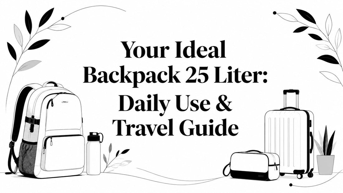 Your Ideal Backpack 25 Liter: Daily Use & Travel Guide