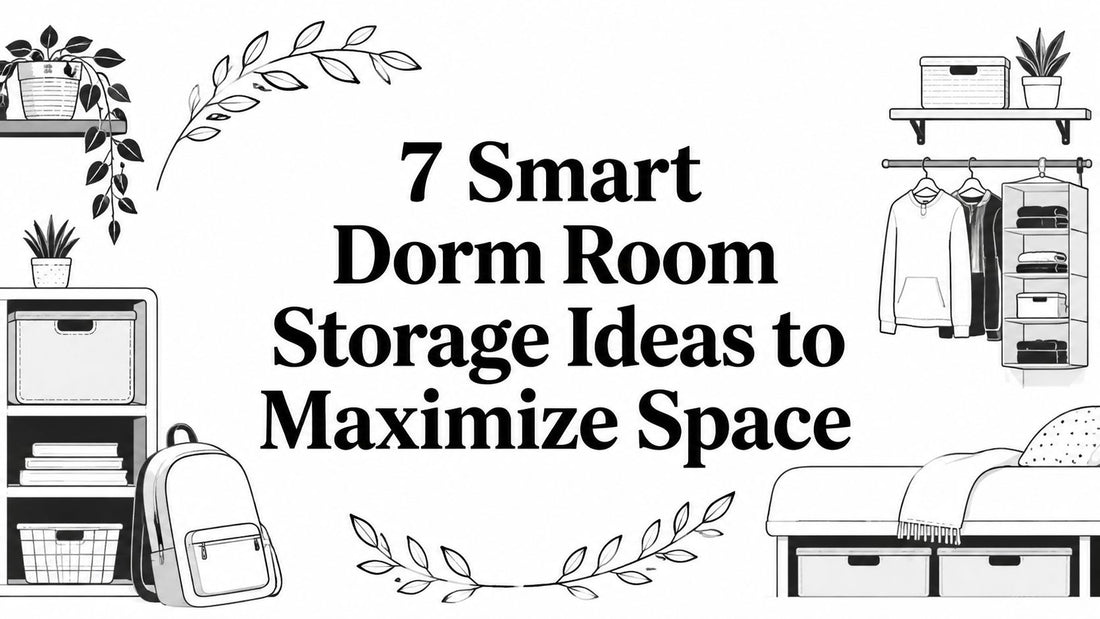 7 Smart Dorm Room Storage Ideas to Maximize Space