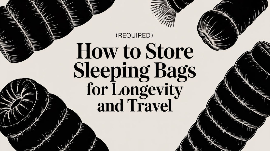 How to Store Sleeping Bags for Longevity and Travel
