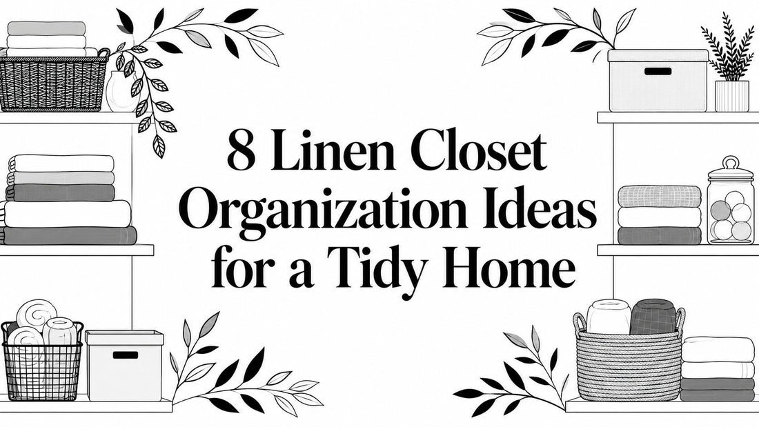 8 Linen Closet Organization Ideas for a Tidy Home
