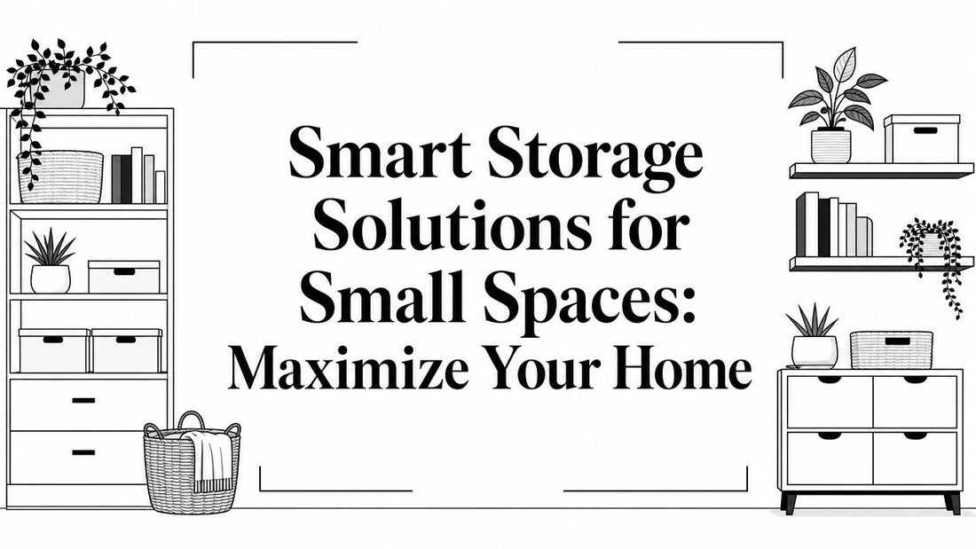 Smart Storage Solutions for Small Spaces: Maximize Your Home