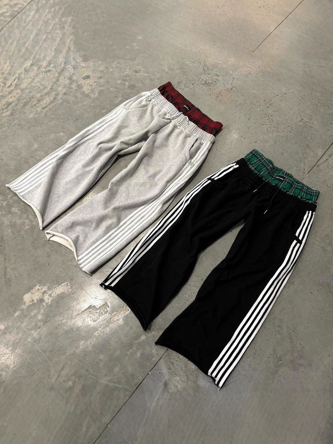 Comfy Striped High Waist Pants