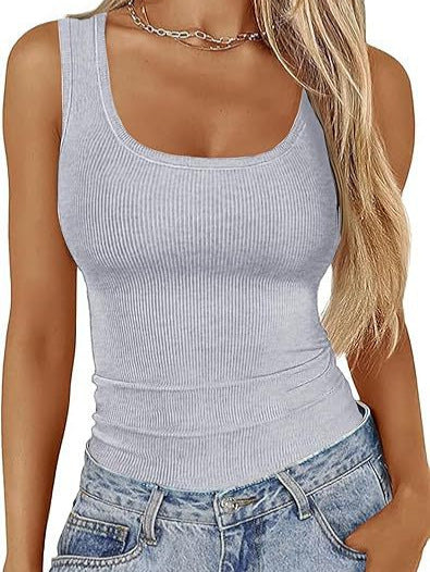 Ribbed Sleveless Tank Top for women