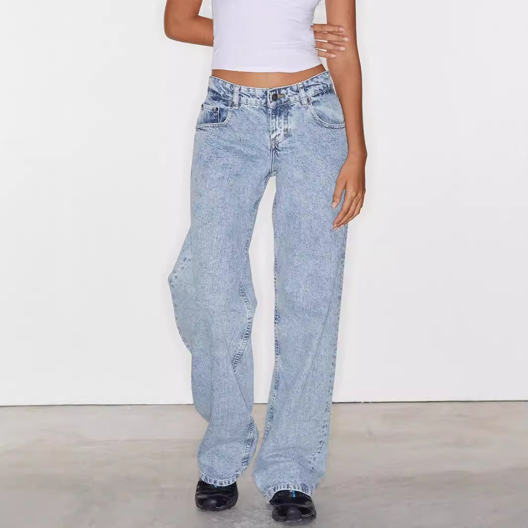 Womens High Waist Denim Jeans