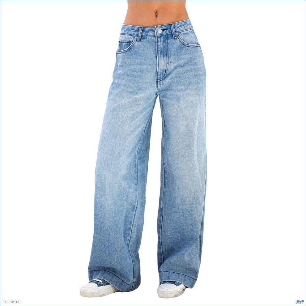 Womens High Waist Denim Jeans