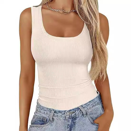Ribbed Sleveless Tank Top for women