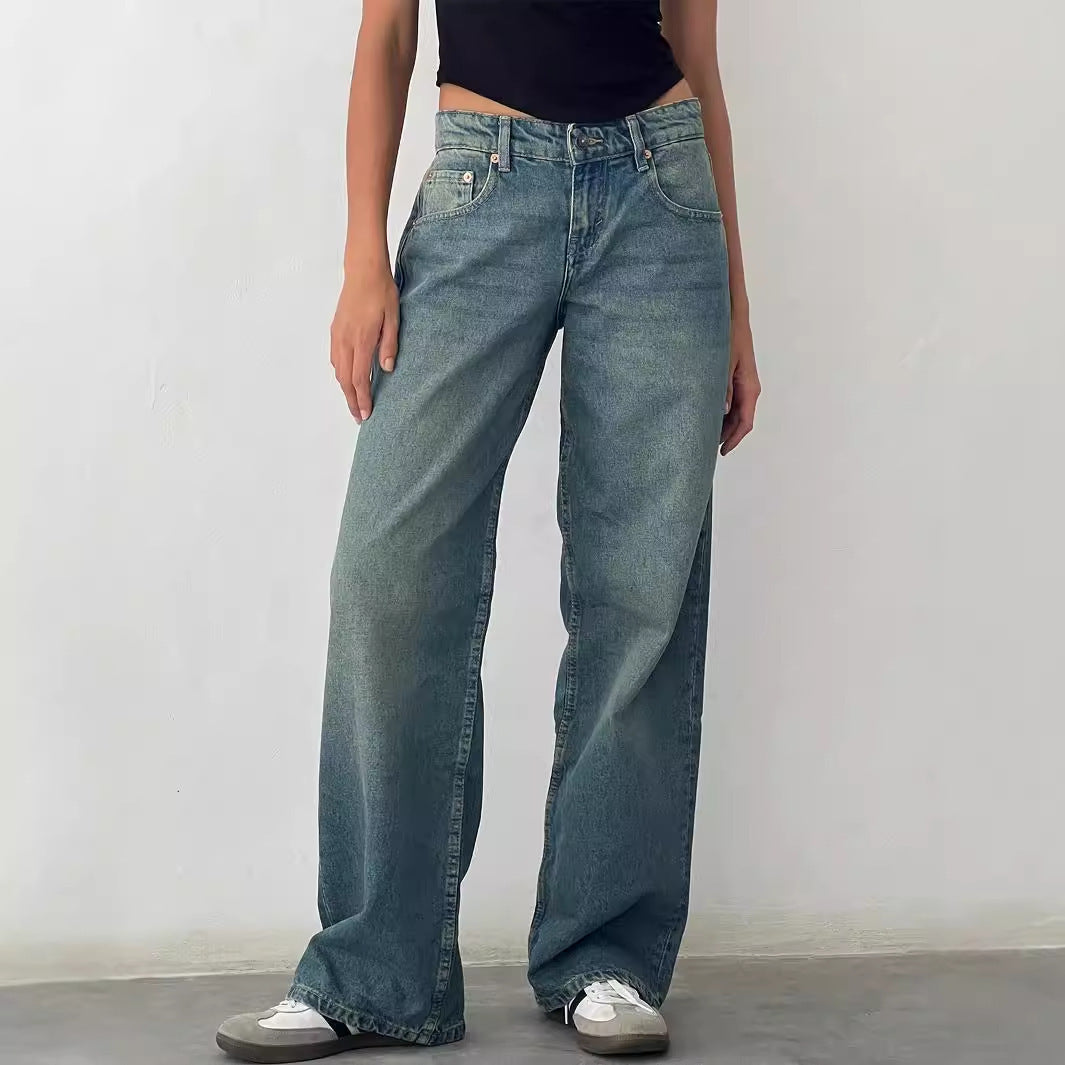 Womens High Waist Denim Jeans