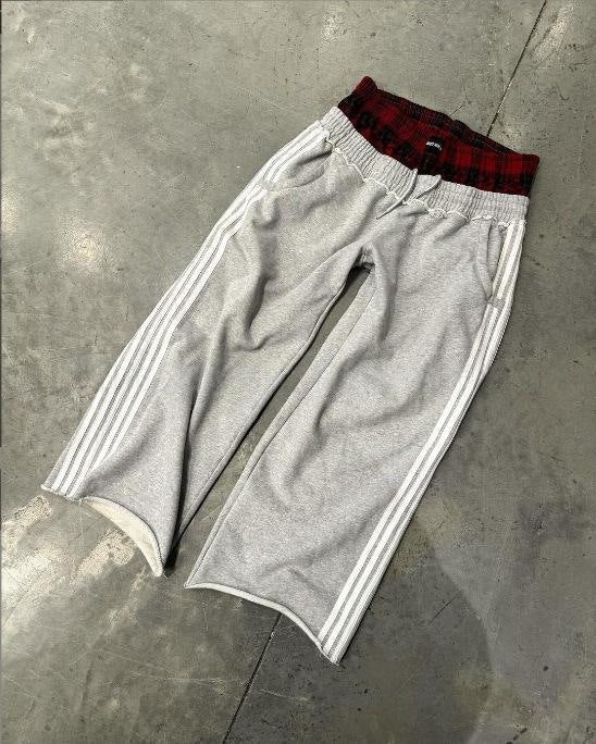 Comfy Striped High Waist Pants