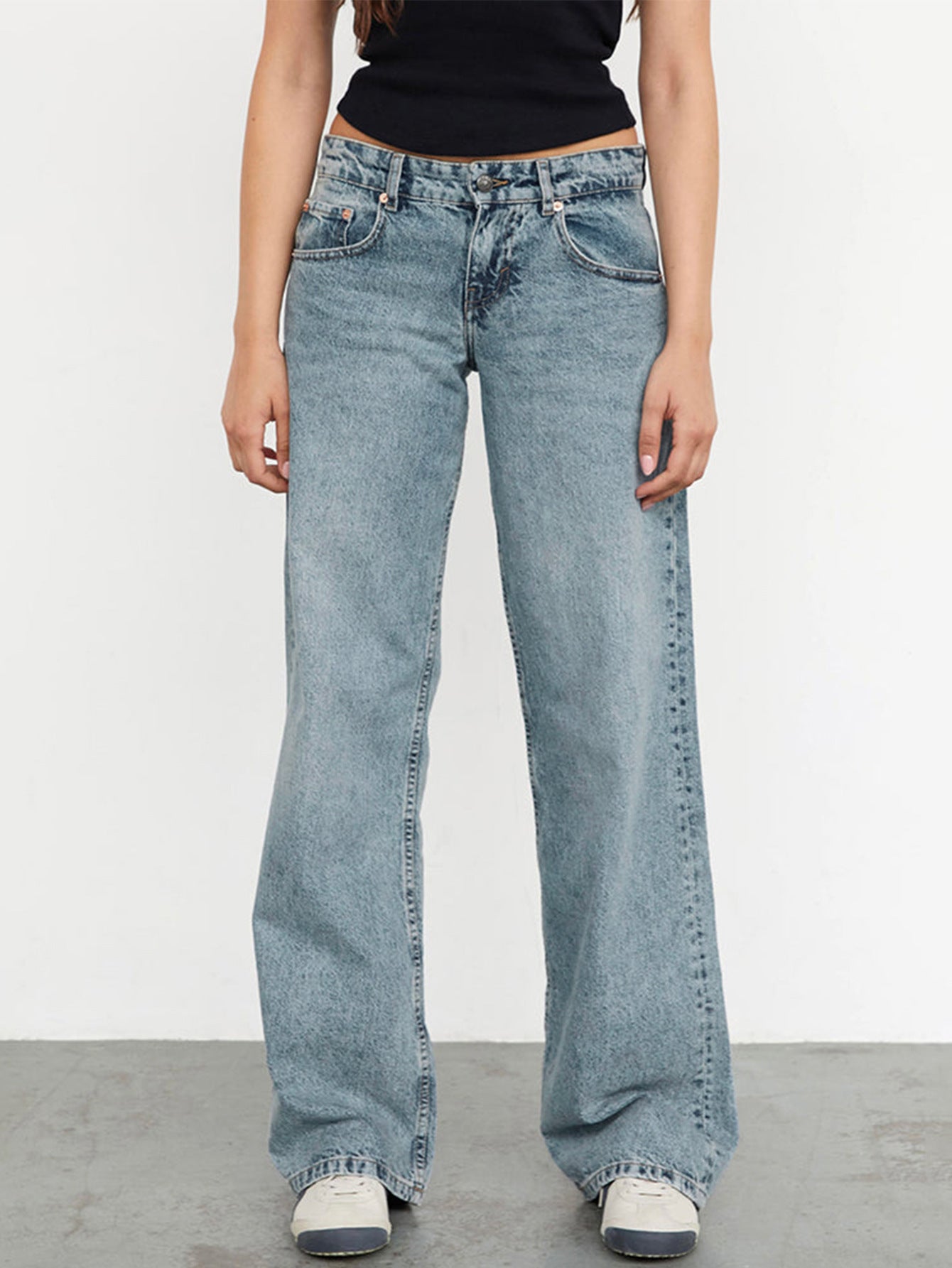 Womens High Waist Denim Jeans