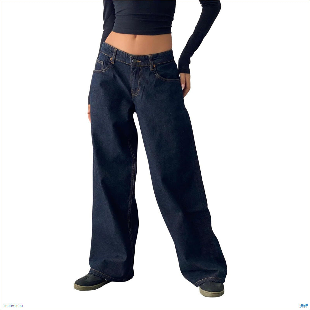 Womens High Waist Denim Jeans