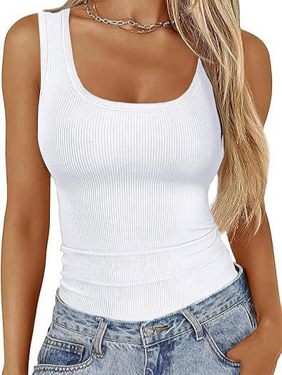 Ribbed Sleveless Tank Top for women