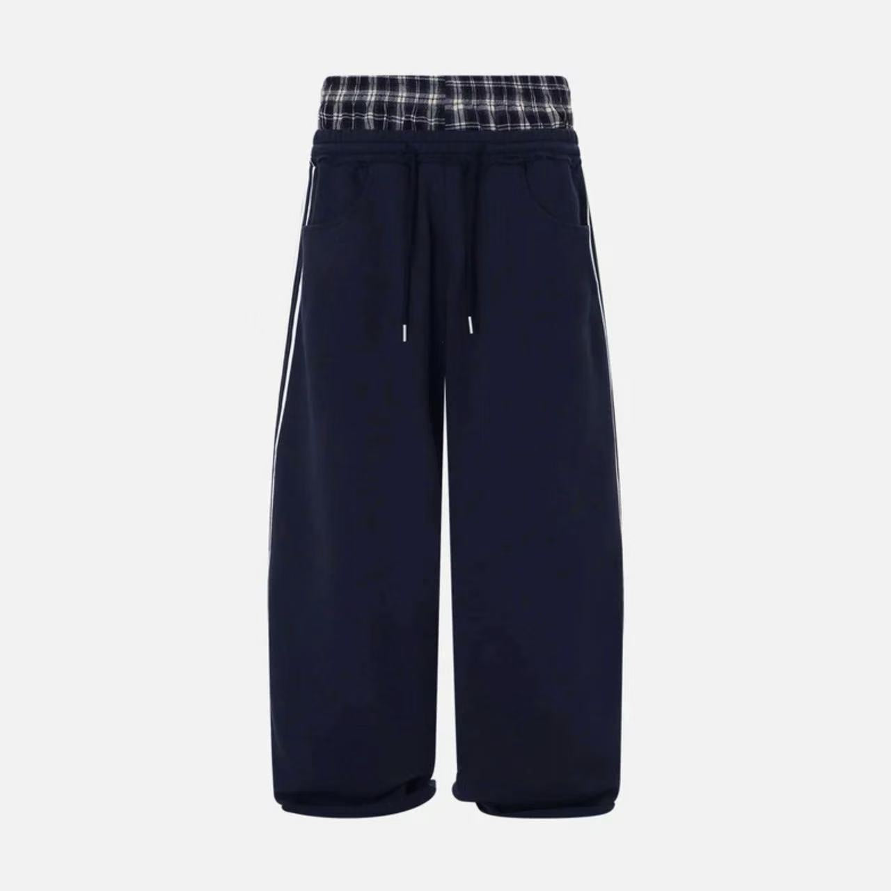 Comfy Striped High Waist Pants