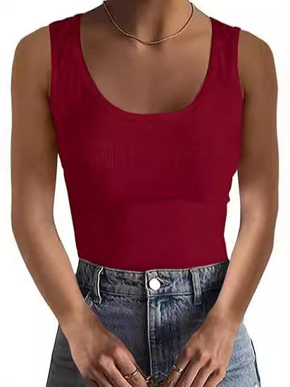 Ribbed Sleveless Tank Top for women