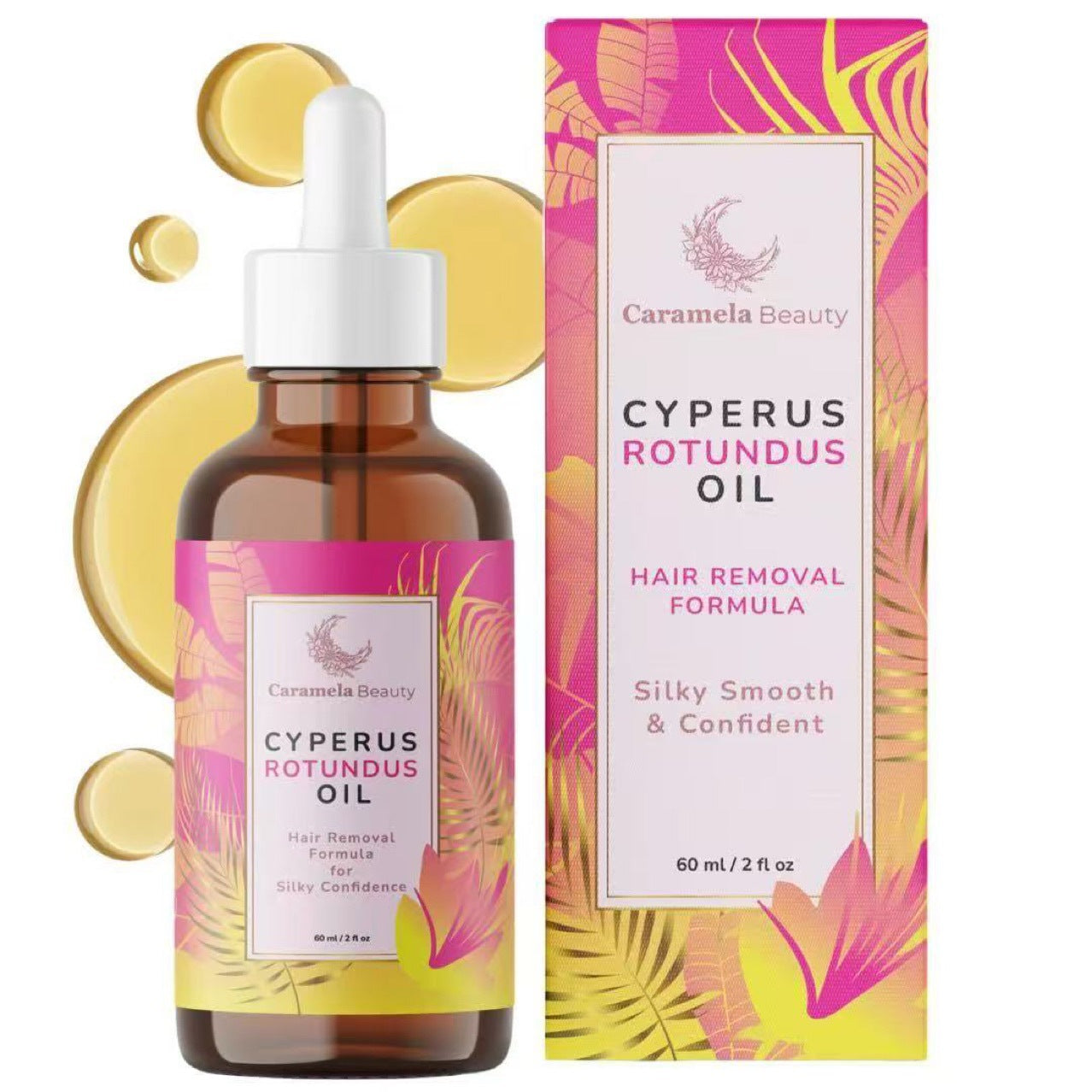 Hair Removal Moisturizing Oil with Floral Scent