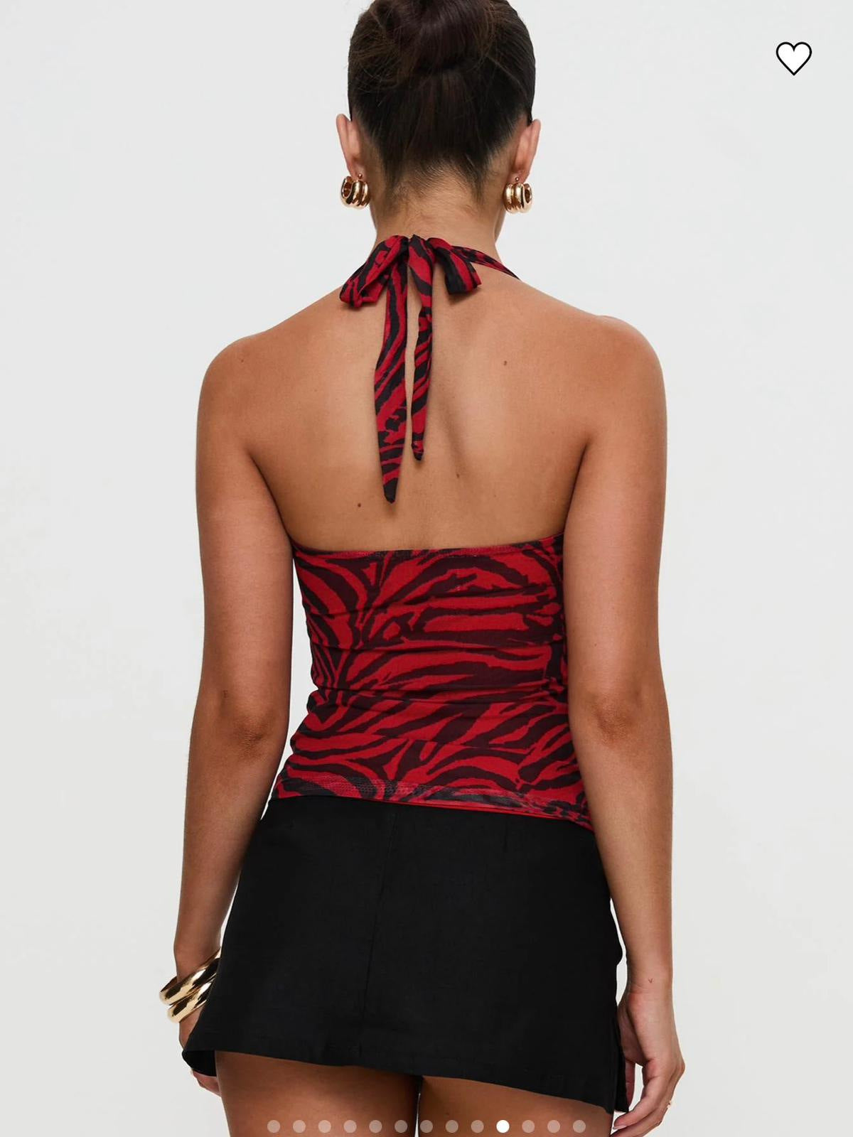 Women's Neck Backless Sleeveless Top